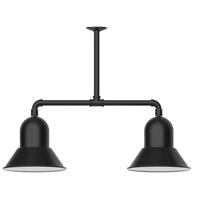 Montclair Light Works - MSD123-41 - Two Light Pendant - Prima - Black