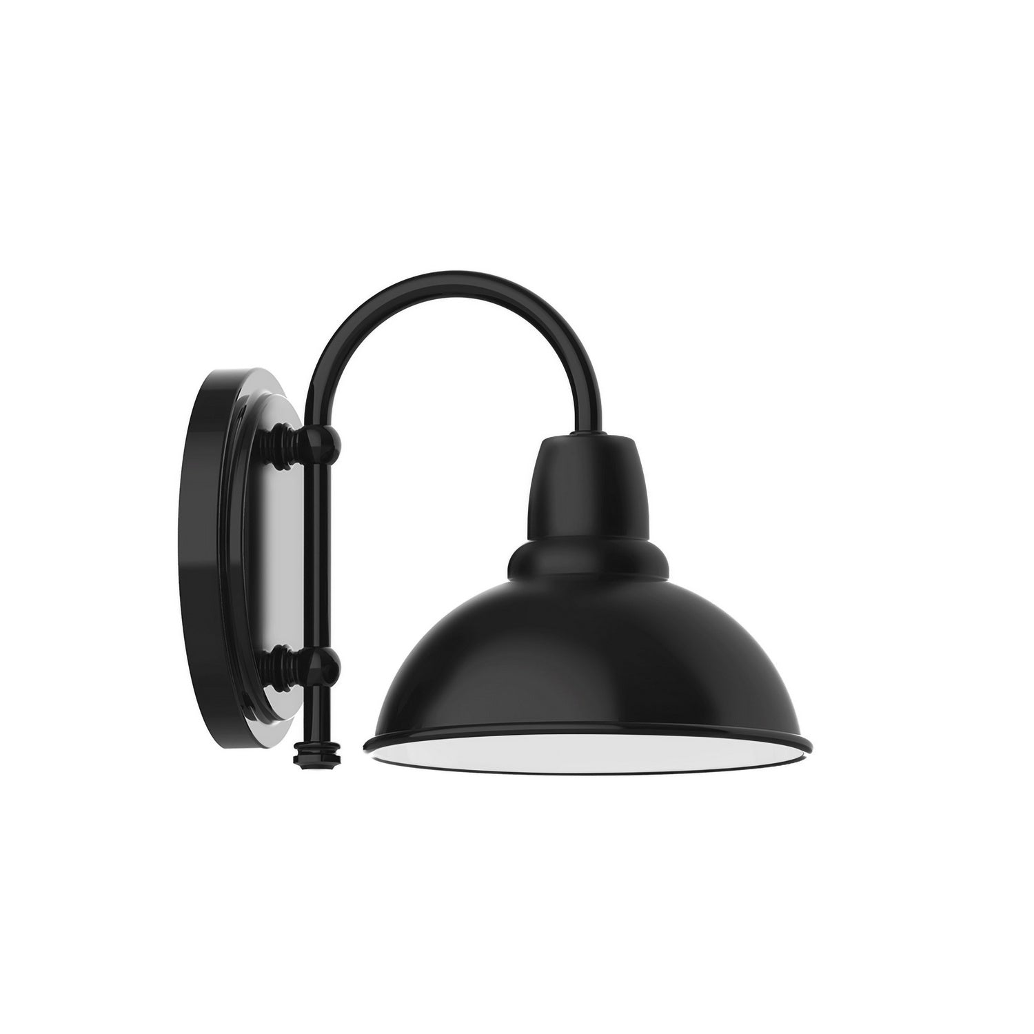 Montclair Light Works - SCB105-41 - One Light Wall Sconce - Cafe - Black