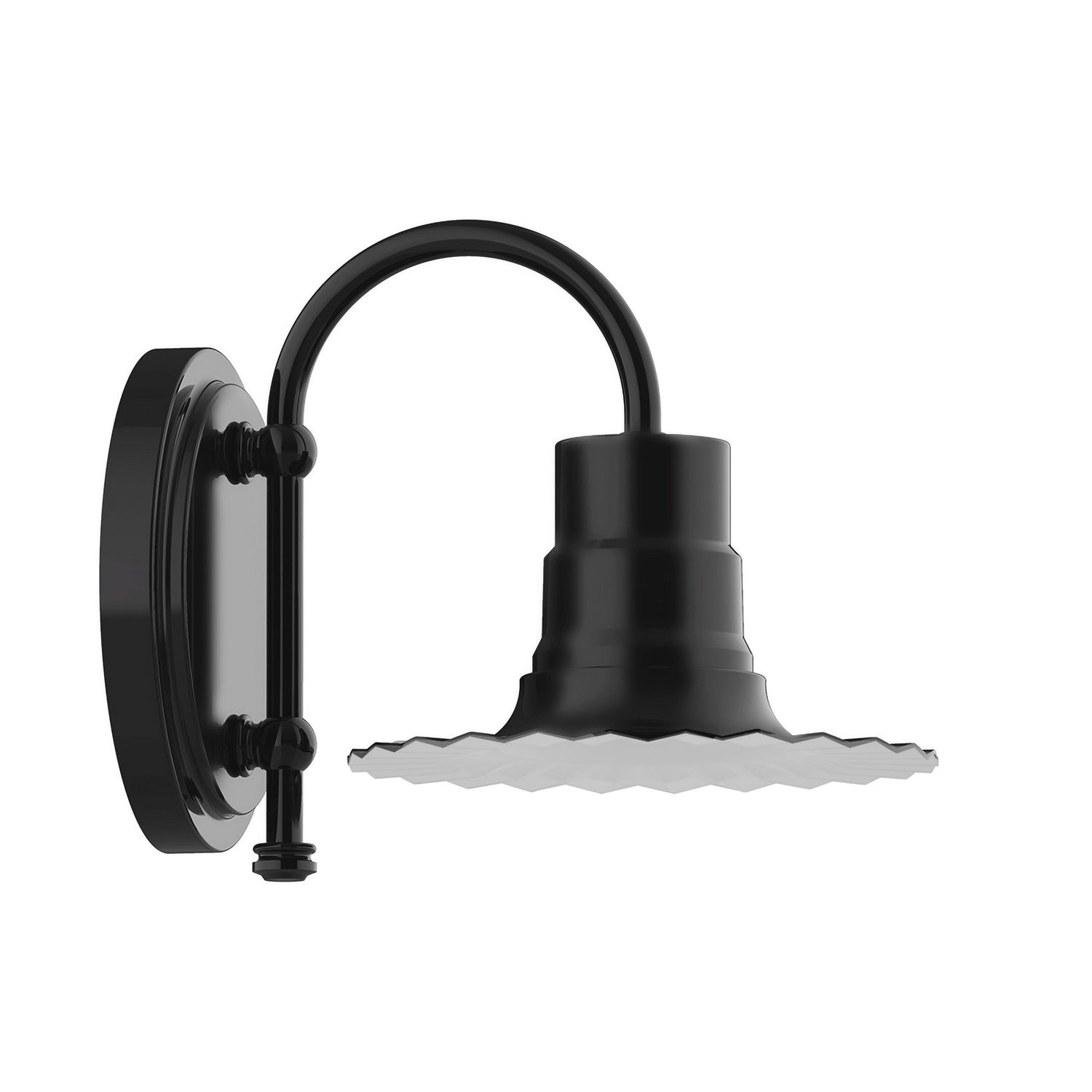 Montclair Light Works - SCB157-41 - One Light Wall Sconce - Radial - Black