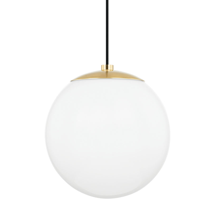 Mitzi - H105701L-AGB - One Light Pendant - Stella - Aged Brass