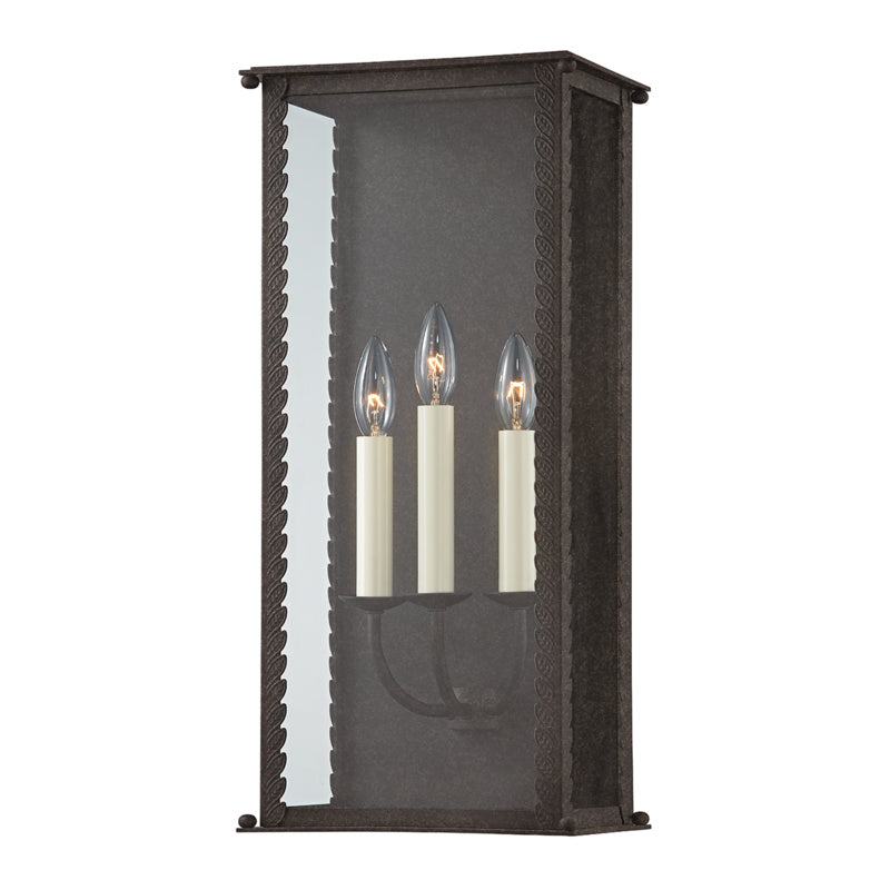 Troy Lighting - B6713-FRN - Three Light Outdoor Wall Sconce - Zuma - French Iron