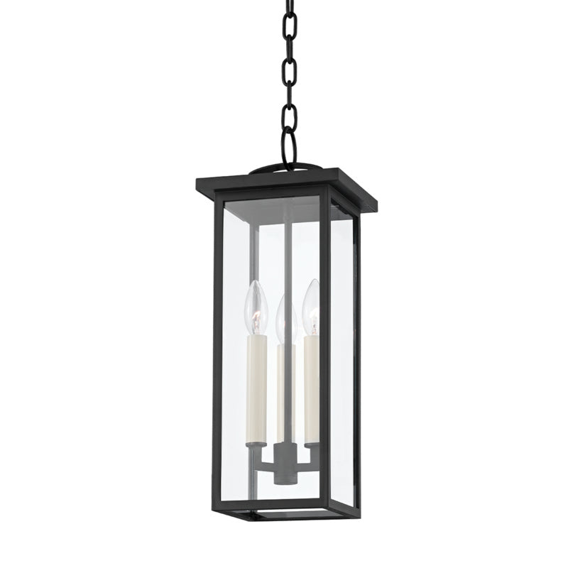 Troy Lighting - F7520-TBK - Three Light Outdoor Pendant - Eden - Textured Black