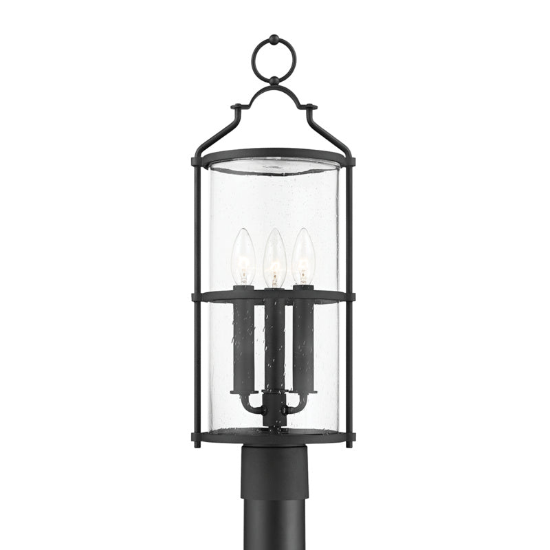 Troy Lighting - P1321-TBK - Three Light Outdoor Post Mount - Burbank - Textured Black