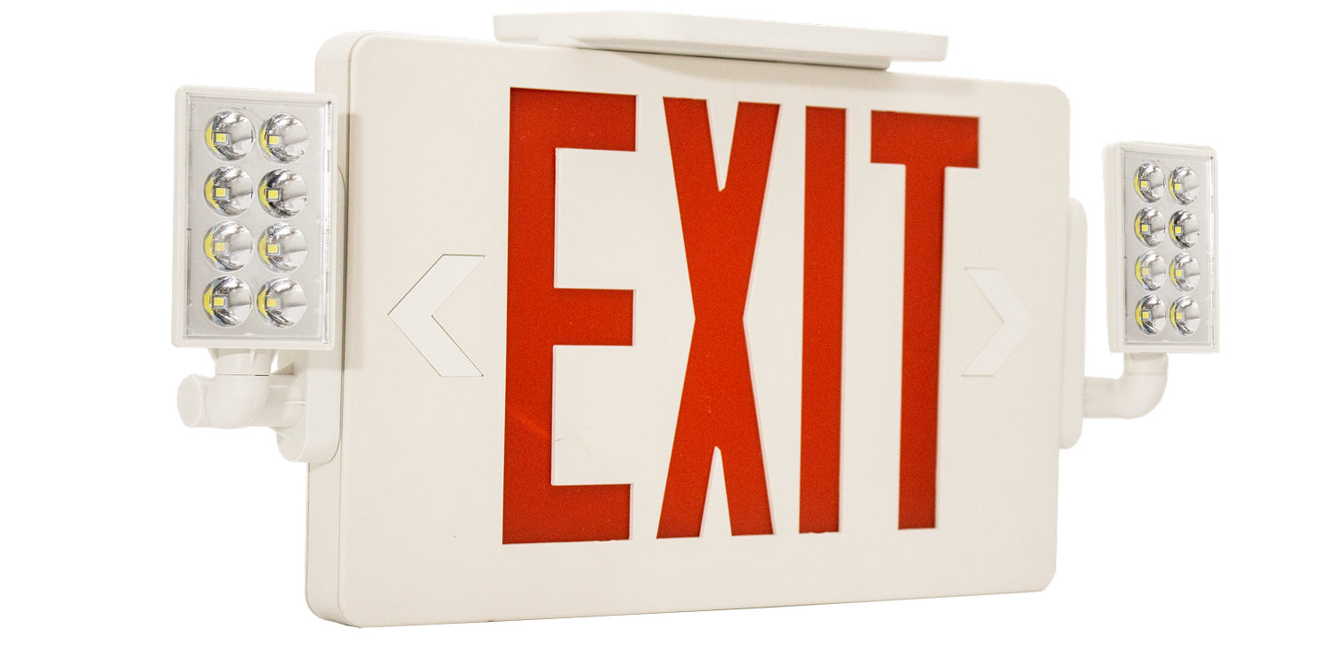 Westgate - XTSL-CL-RW - Super Slim LED Exit Sign - White