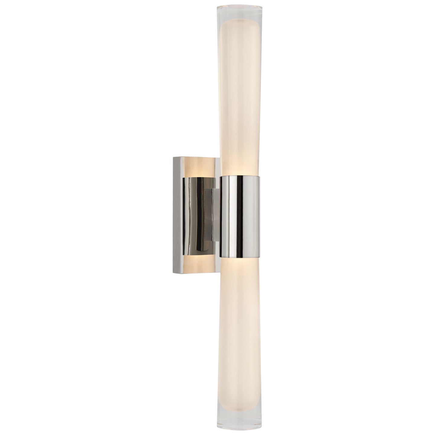 Visual Comfort Signature - ARN 2473PN-CG - LED Wall Sconce - Brenta - Polished Nickel