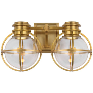 Visual Comfort Signature - CHD 2482AB-CG - LED Wall Sconce - Gracie - Antique-Burnished Brass