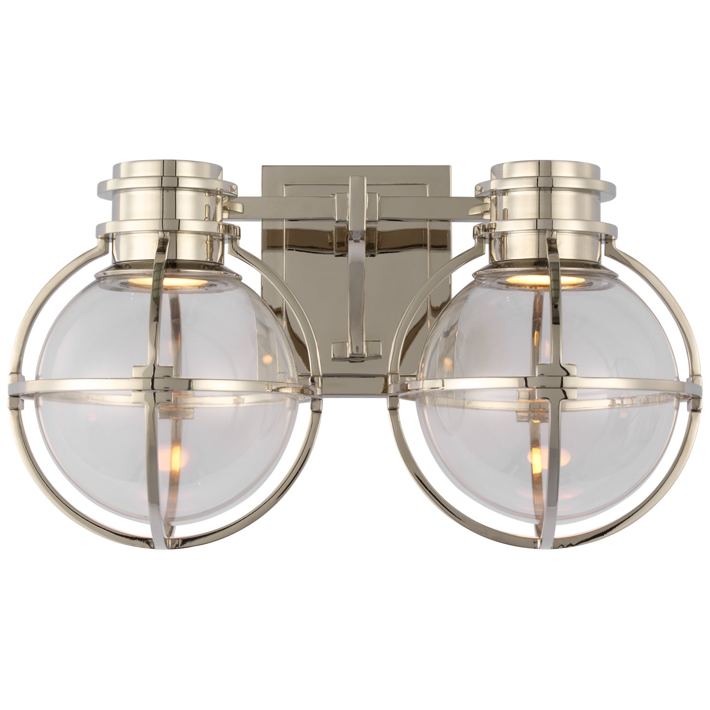 Visual Comfort Signature - CHD 2482PN-CG - LED Wall Sconce - Gracie - Polished Nickel