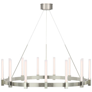 Visual Comfort Signature - IKF 5362PN-WG - LED Chandelier - Mafra - Polished Nickel