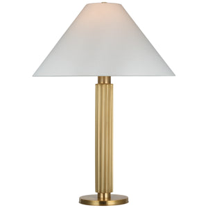 Visual Comfort Signature - S 3115SB-L - LED Table Lamp - Durham - Soft Brass