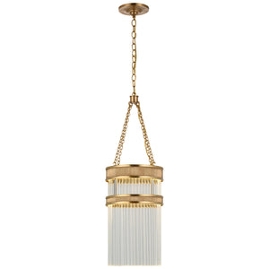 Visual Comfort Signature - S 5170SB-CG - LED Chandelier - Menil - Soft Brass