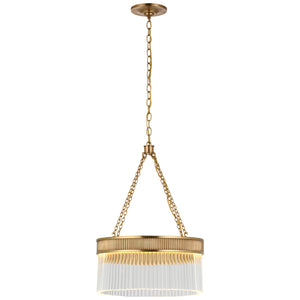 Visual Comfort Signature - S 5171SB-CG - LED Chandelier - Menil - Soft Brass