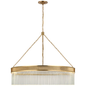 Visual Comfort Signature - S 5172SB-CG - LED Chandelier - Menil - Soft Brass