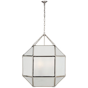 Visual Comfort Signature - SK 5034PN-FG - LED Lantern - Morris - Polished Nickel