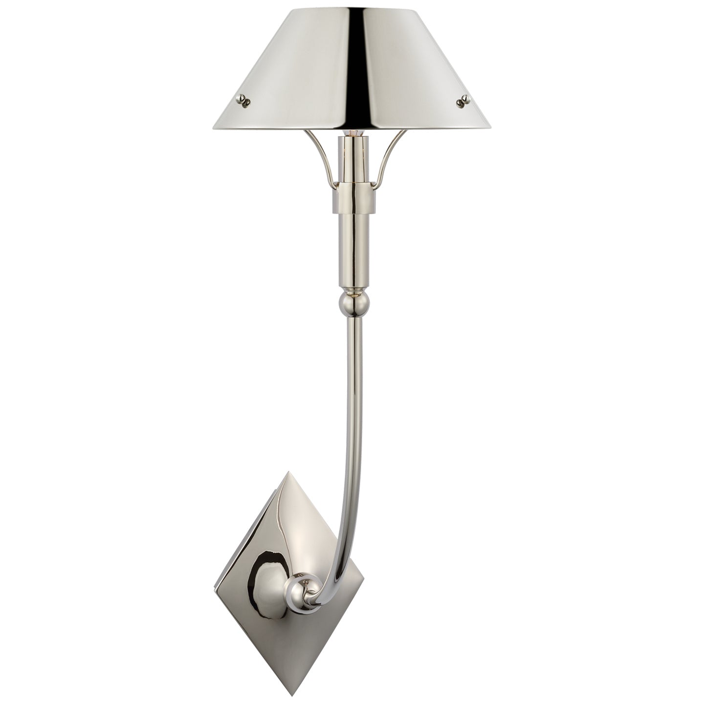 Visual Comfort Signature - TOB 2722PN-PN - LED Wall Sconce - Turlington - Polished Nickel