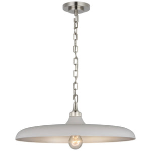 Visual Comfort Signature - TOB 5115PN-PW - LED Pendant - Piatto - Polished Nickel