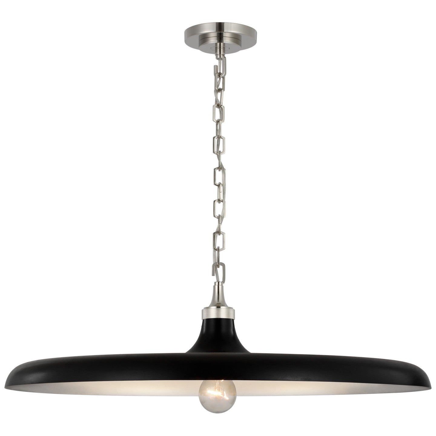 Visual Comfort Signature - TOB 5116PN-AI - LED Pendant - Piatto - Polished Nickel