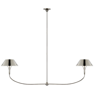 Visual Comfort Signature - TOB 5728PN-PN - LED Linear Chandelier - Turlington - Polished Nickel