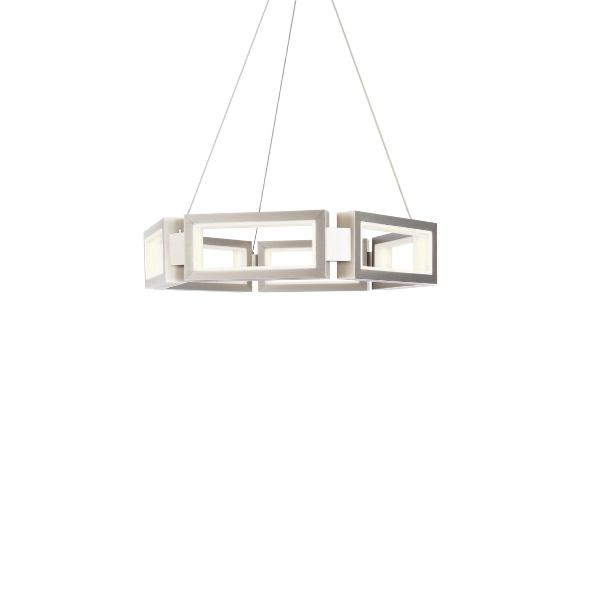 Modern Forms - PD-50829-BN - LED Chandelier - Mies - Brushed Nickel