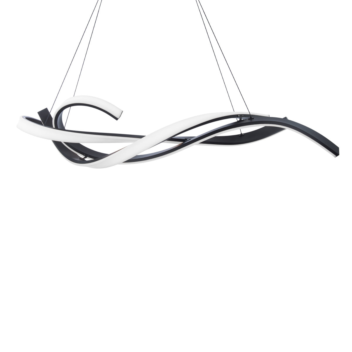 Modern Forms - PD-58257-BK - LED Chandelier - Tidal - Black