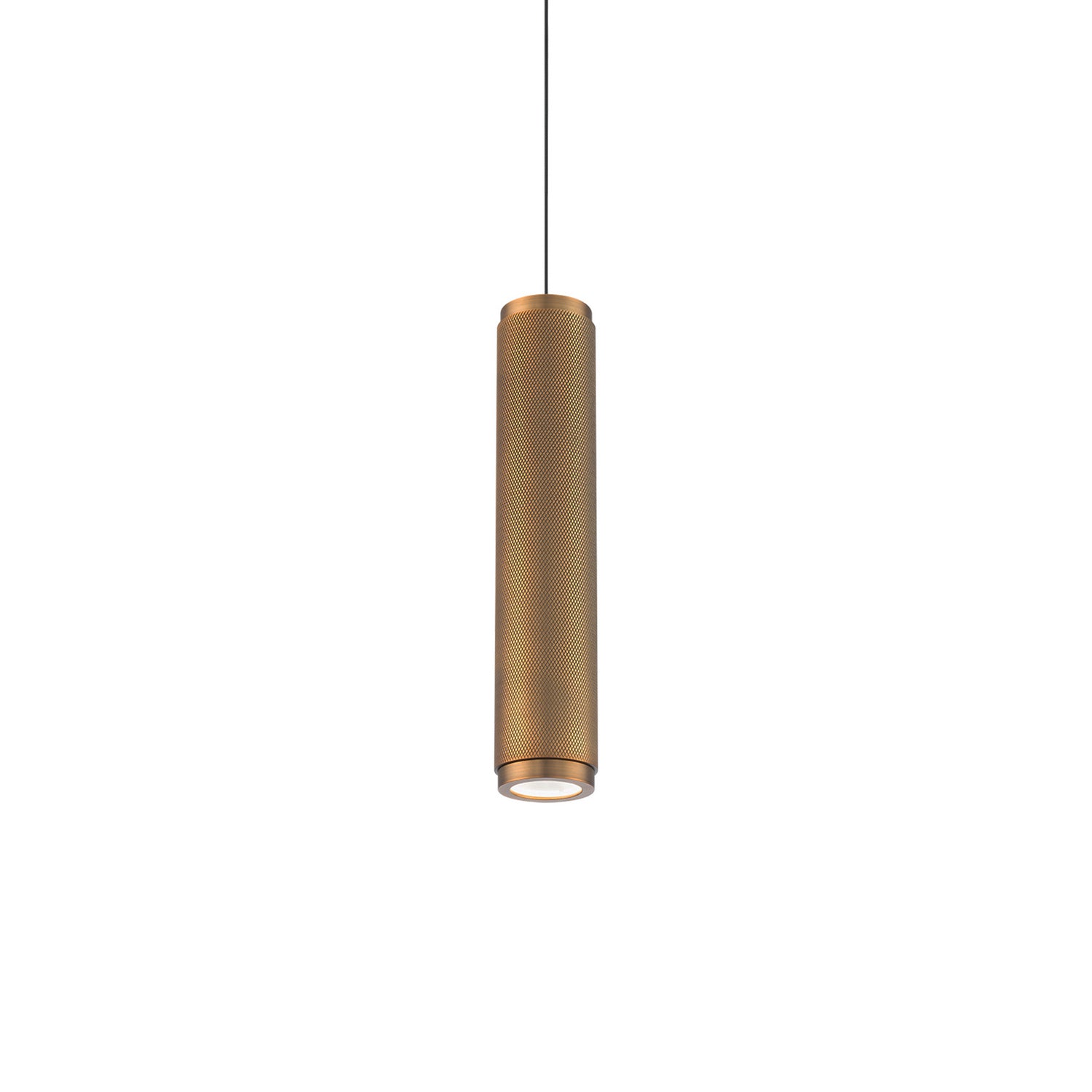 Modern Forms - PD-67014-AB - LED Chandelier - Burning Man - Aged Brass