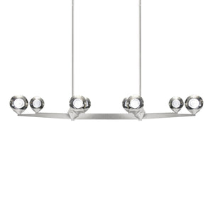 Modern Forms - PD-82044-SN - LED Chandelier - Double Bubble - Satin Nickel