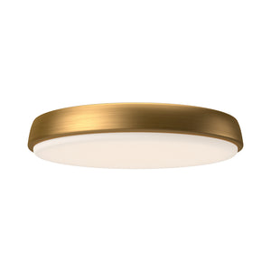 Alora - FM503715AG - LED Flush Mount - Laval - Aged Gold