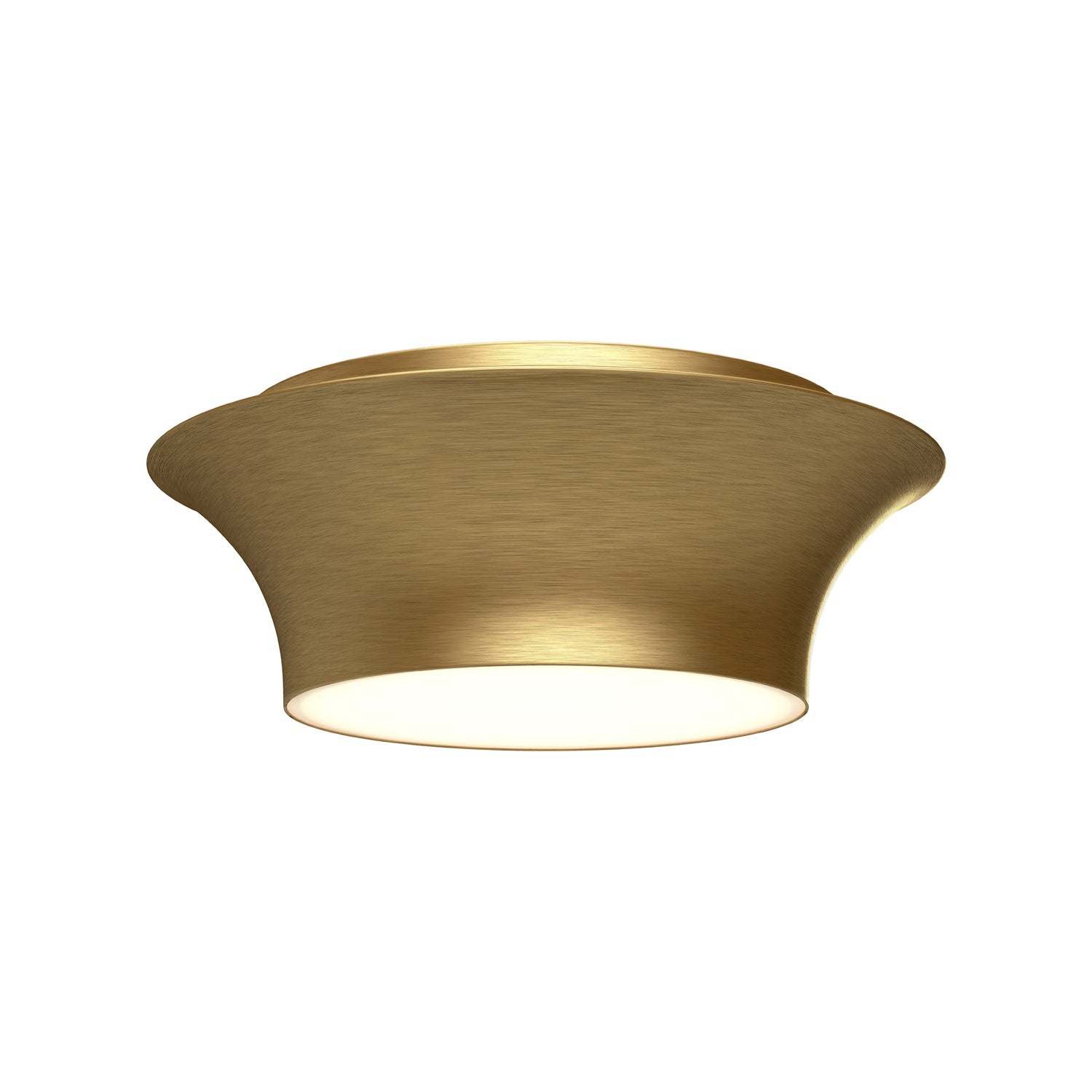 Alora - FM523013BG - Two Light Flush Mount - Emiko - Brushed Gold