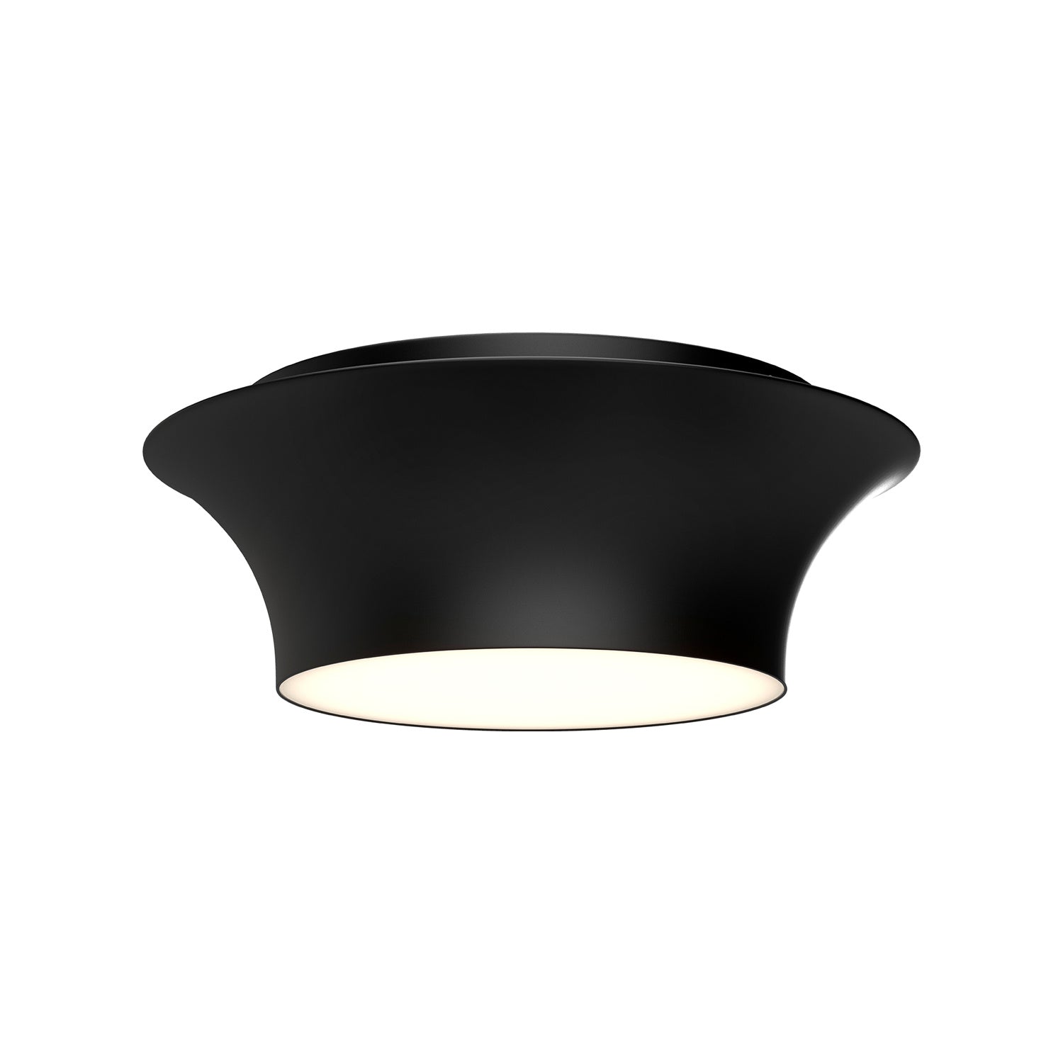 Alora - FM523013MB - Two Light Flush Mount - Emiko - Matte Black