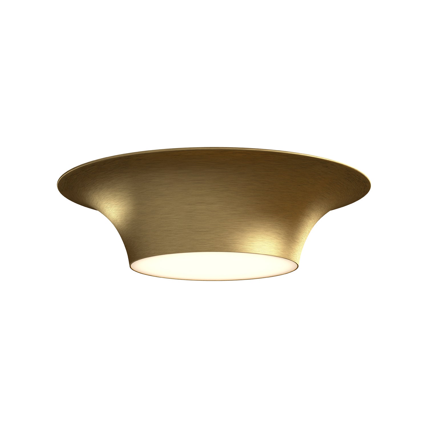 Alora - FM523016BG - Two Light Flush Mount - Emiko - Brushed Gold