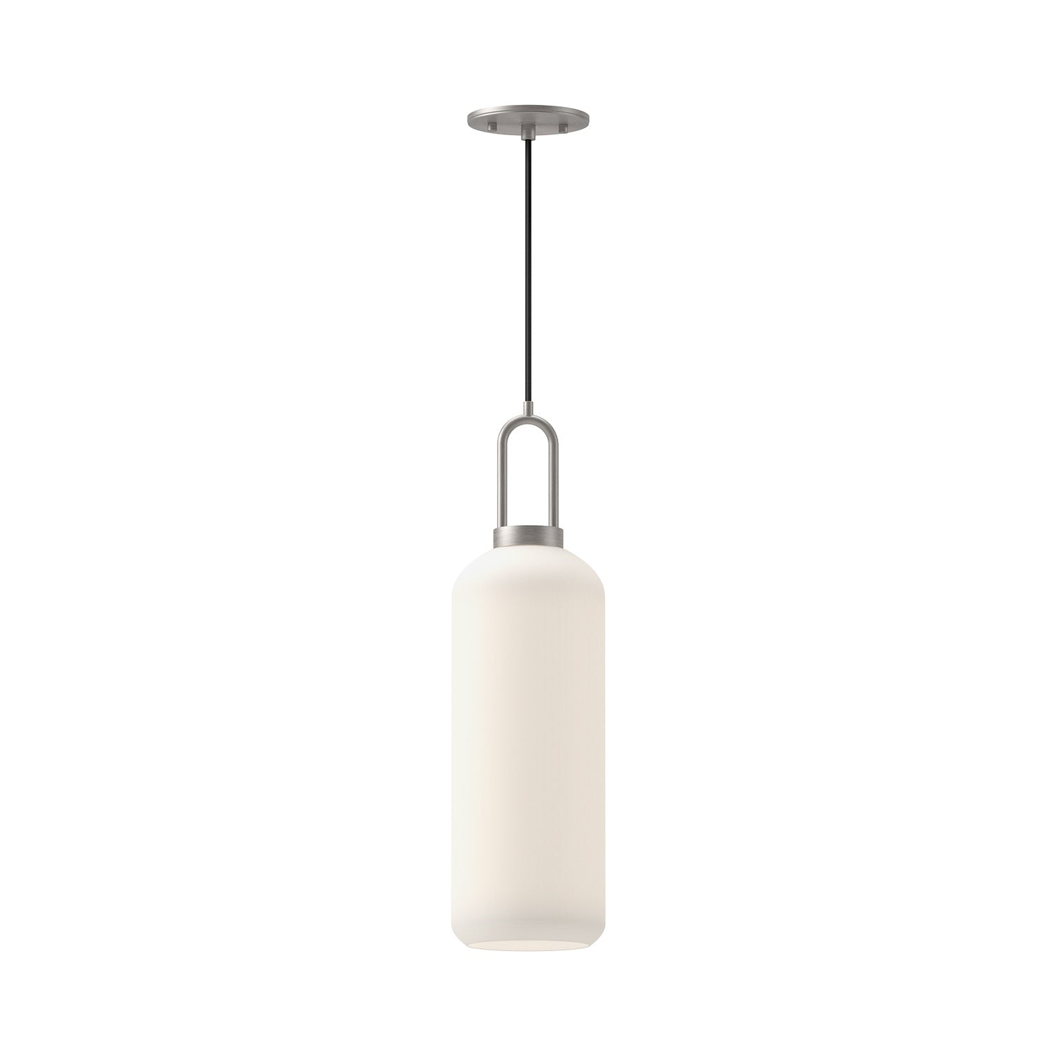 Alora - PD401606BNOP - One Light Pendant - Soji - Brushed Nickel/Opal Matte Glass