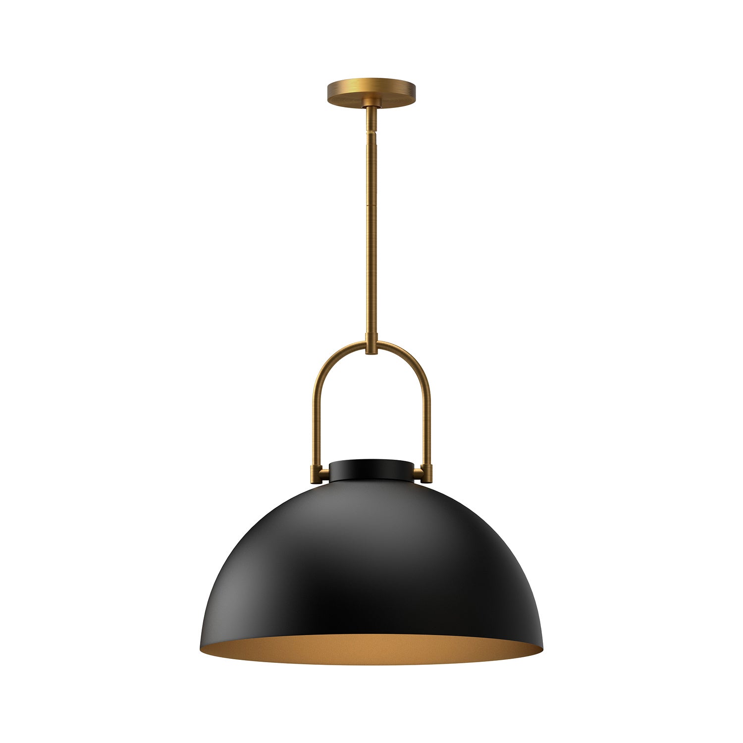 Alora - PD504016MB - One Light Pendant - Harper - Matte Black