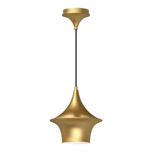 Alora - PD523009BG - One Light Pendant - Emiko - Brushed Gold