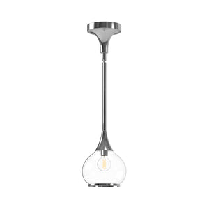 Alora - PD524006CHCL - One Light Pendant - Hazel - Chrome/Clear Glass