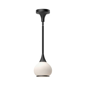 Alora - PD524006MBOP - One Light Pendant - Hazel - Matte Black/Opal Matte Glass