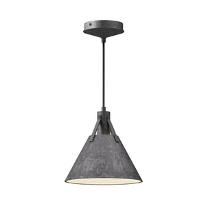 Alora - PD584510SL - One Light Pendant - Archer - Steel Shade