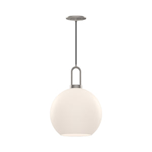 Alora - PD601710BNOP - One Light Pendant - Soji - Brushed Nickel/Opal Matte Glass