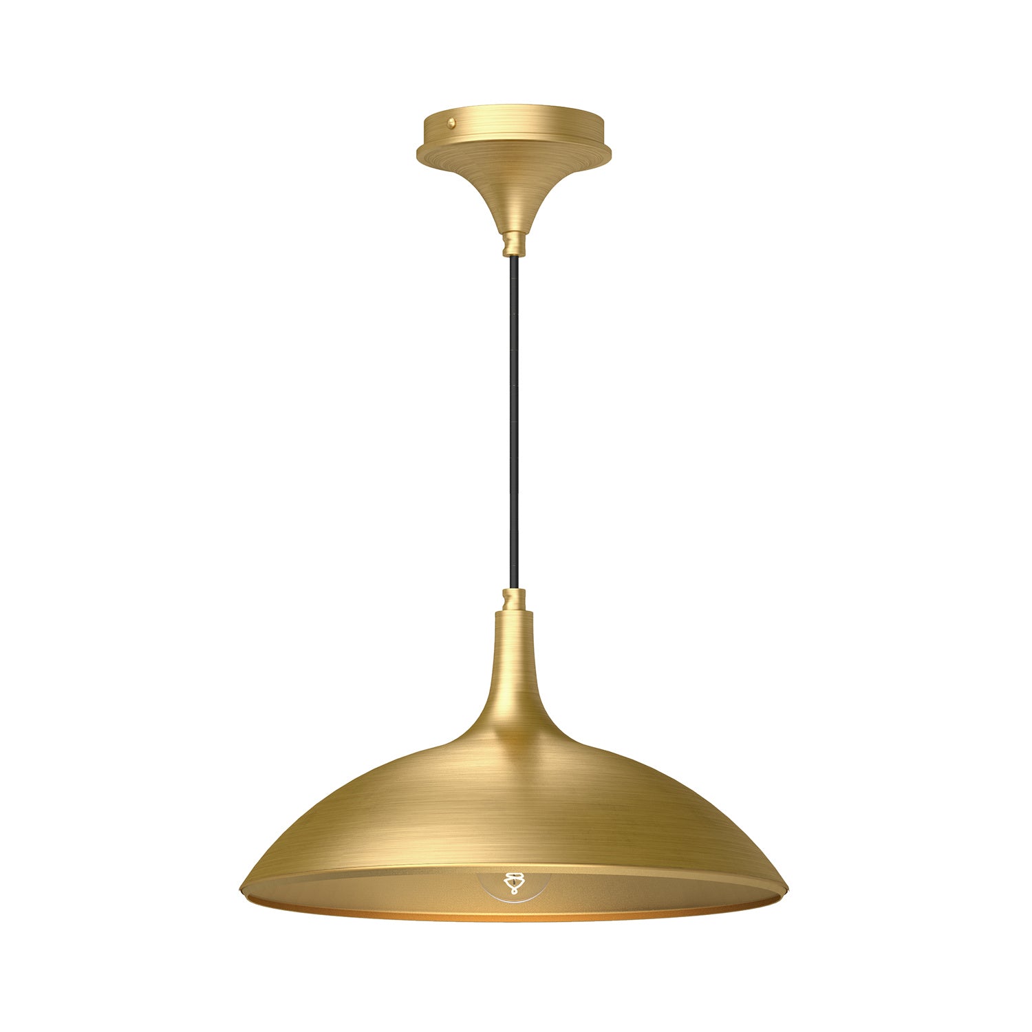 Alora - PD627914BG - One Light Pendant - Abel - Brushed Gold