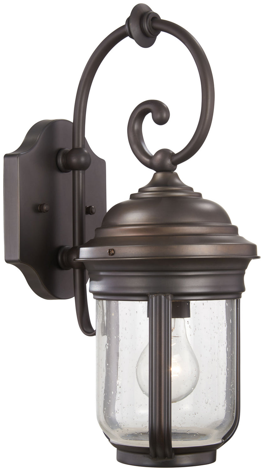 Minka-Lavery - 8817-57 - One Light Wall Mount - Amherst - Roman Bronze