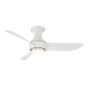 Modern Forms Fans - FH-W2203-44L27BNMW - 44" Ceiling Fan - Corona - Brushed Nickel/Matte White