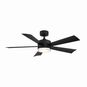 Modern Forms Fans - FR-W1801-60L-35-MB - 60"Ceiling Fan - Wynd - Matte Black