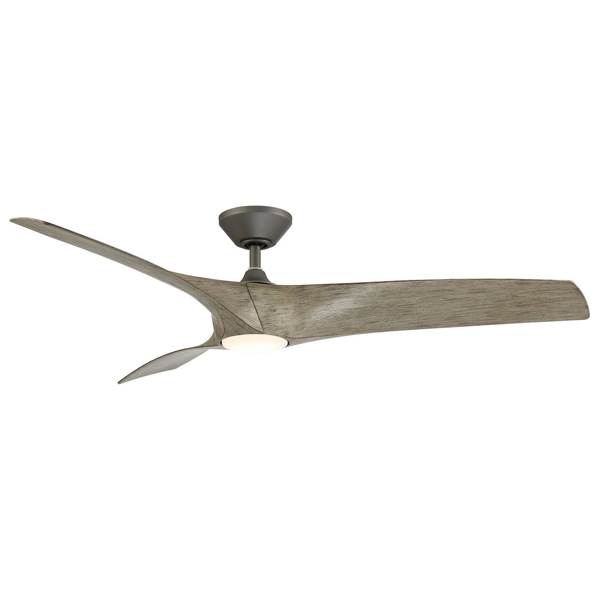 Modern Forms Fans - FR-W2006-62L27GHWW - 62" Ceiling Fan - Zephyr - Graphite/Weathered Wood