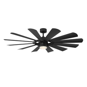 Modern Forms Fans - FR-W2201-65L-27-MB - 65" Ceiling Fan - Wynd Mill - Matte Black