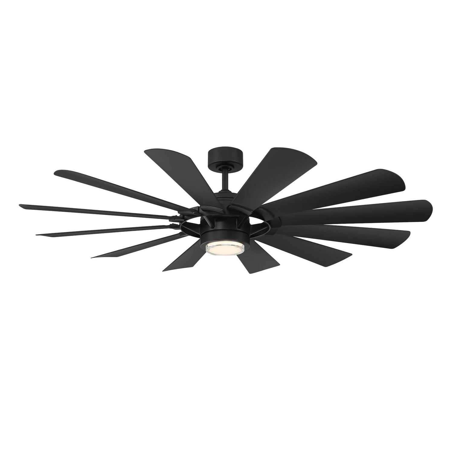 Modern Forms Fans - FR-W2201-65L-35-MB - 65" Ceiling Fan - Wynd Mill - Matte Black