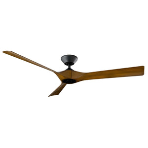 Modern Forms Fans - FR-W2204-58-MB/DK - 58"Ceiling Fan - Torque - Matte Black/Distressed Koa