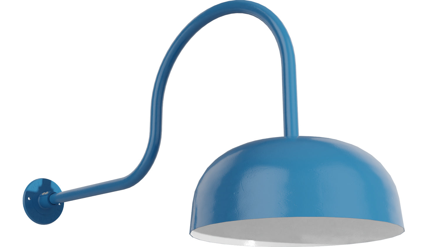 Bock Lighting - AG14-eG4-iG1 / MED5 / GN30C-G4 - Gooseneck - RLM Series - Blue