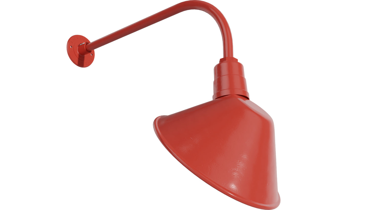 Bock Lighting - SN614-eG2-iG1 / MED5 / GN25J-G2 - Gooseneck - RLM Series - Red