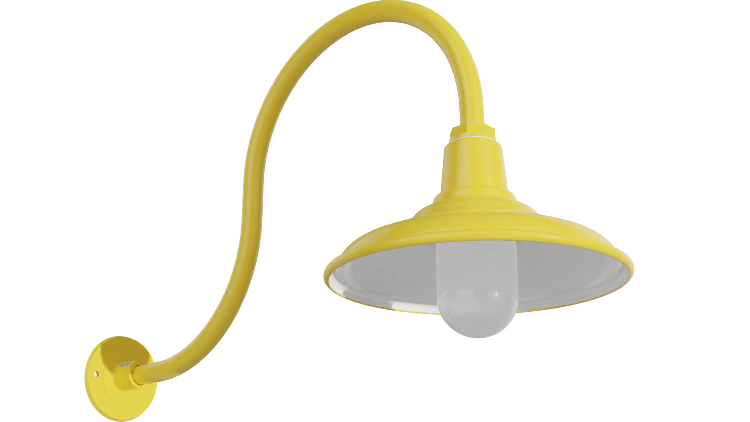 Bock Lighting - 412-eG3-iG1 / LAC02 / 41SF / GN24D-G3 - Gooseneck - RLM Series - Yellow