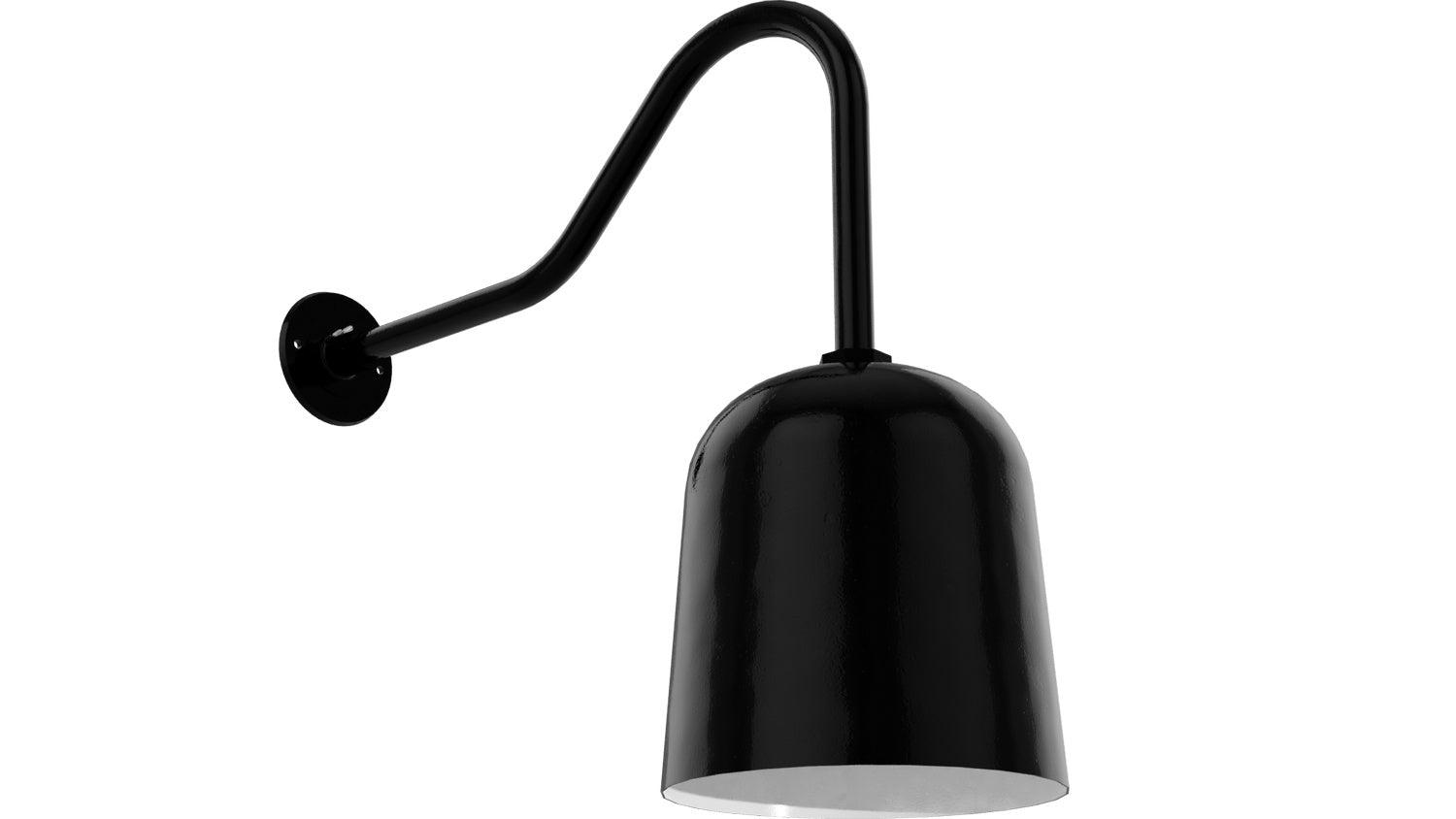 Bock Lighting - AH10-eG0-iG1 / MED5 / GN22H-G0 - Gooseneck - RLM Series - Black