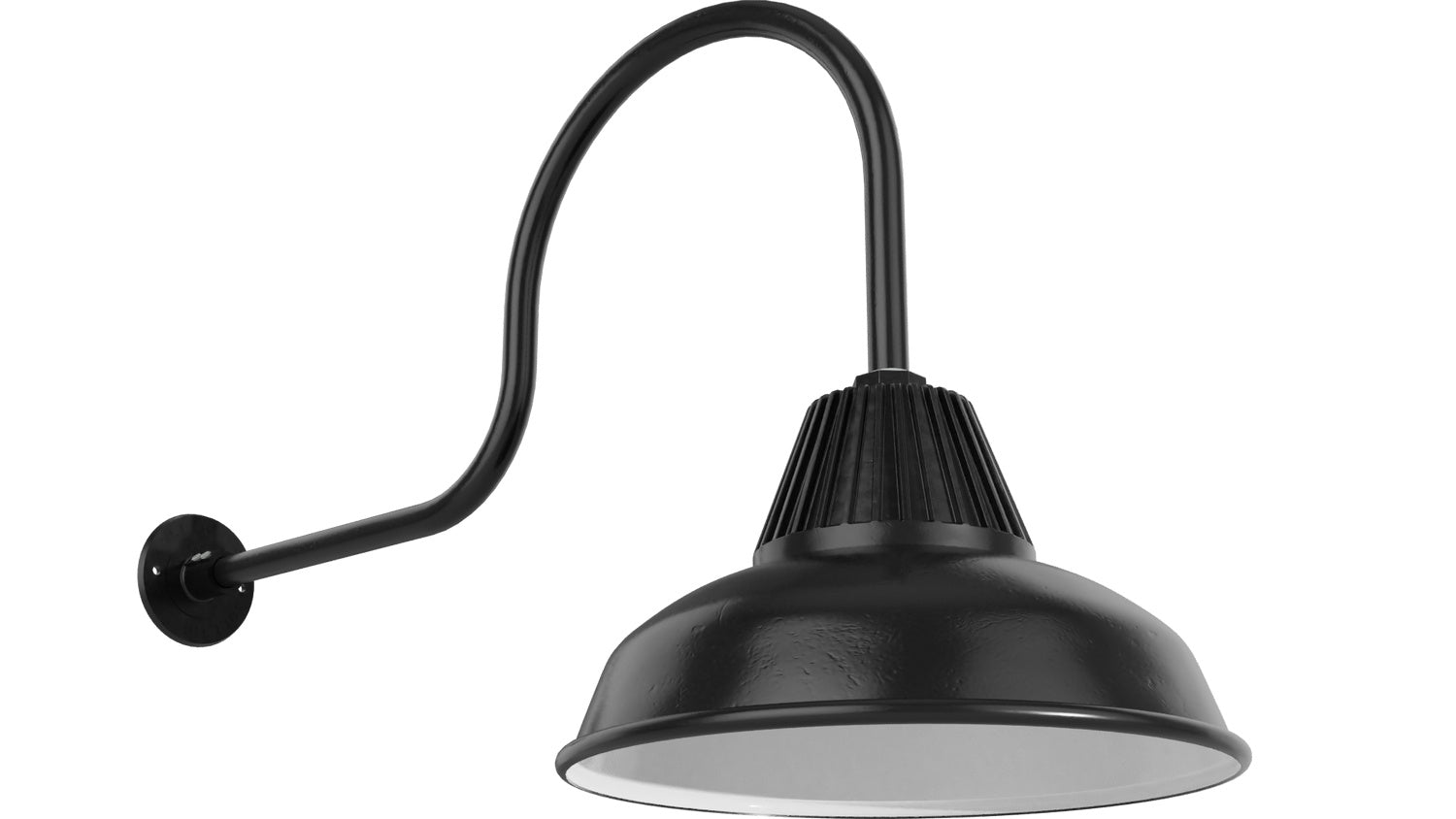 Bock Lighting - SB-516-eG8-iG1 / MED5 / GN30C-G8 - Gooseneck - RLM Series - Dark Bronze