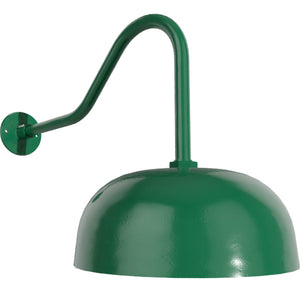 Bock Lighting - AG14-eG10-iG1 / MED5 / GN22H-G10 - Gooseneck - RLM Series - Dark Green